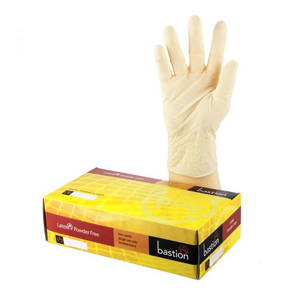 Bastion Latex Powder Free Gloves