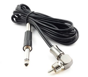 RCA cord right angle