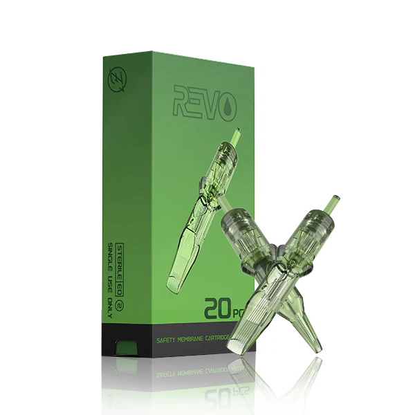 Inkin Revo Tattoo Cartridges 30 Round Liner Bugpin Long Taper