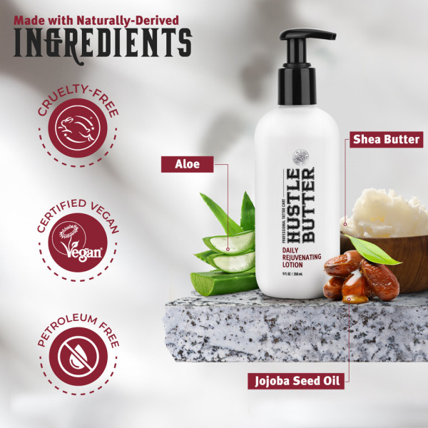 Hustle Butter Daily Rejuvenating Lotion 9oz - Image 4