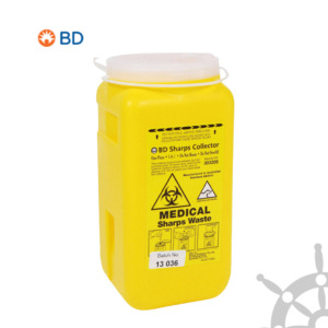 BD Sharps Container One-Piece 1.4L